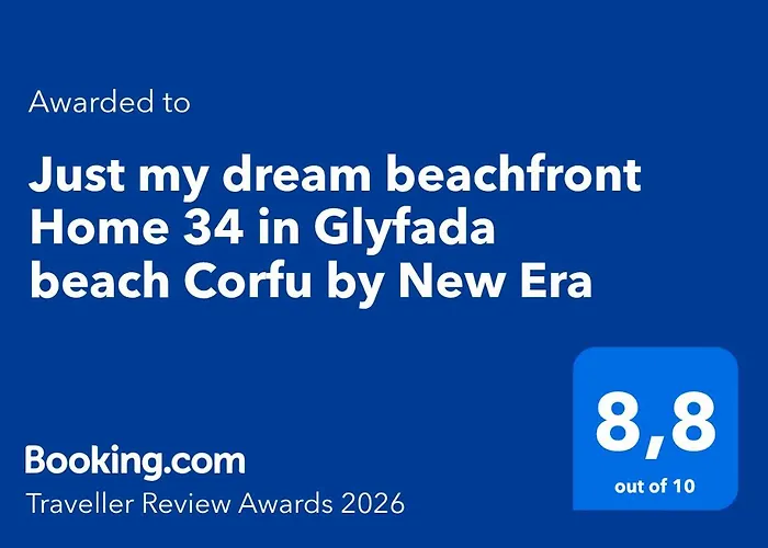 Apartamento Just My Dream Beachfront 34 In Corfu By New Era Glyfada (Corfu)